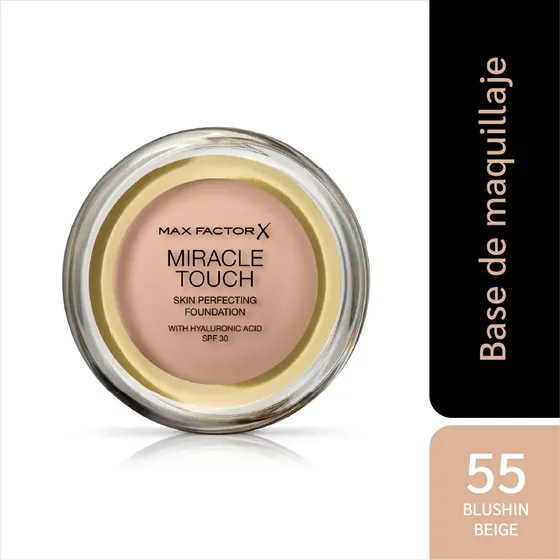Base de maquillaje Max Factor Miracle Touch Blushing Beige 55