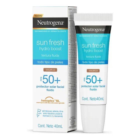 Neutrogena Sun Fresh Hydro Boost Tono Medio FPS 50+ 40mL