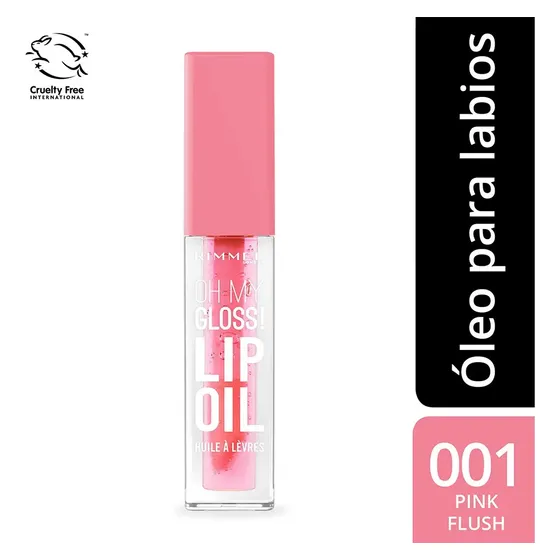 Oh My Gloss! Oleo Para Labios Rimmel London Color Pink Flush 001