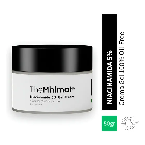 Crema Gel Niacinamida 5% 50ml The Minimal Co Oil Free Facial
