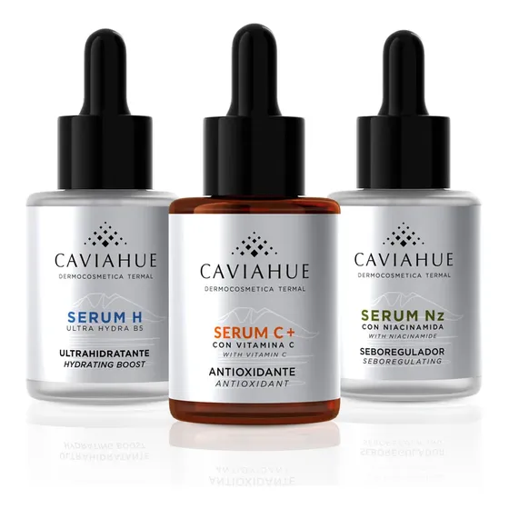 Caviahue Trío Serum H + Serum C + Serum Nz Seborregulador