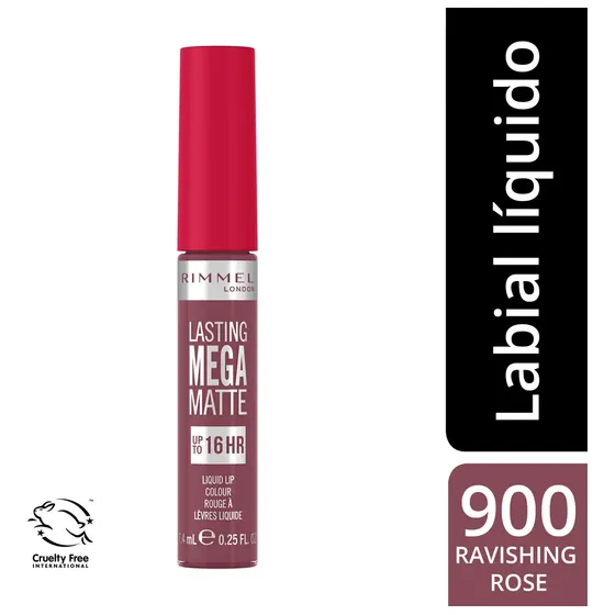 Labial Líquido Rimmel Lasting Mega Matte Color 900
