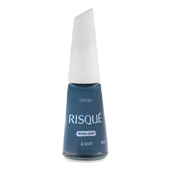 Esmalte de uñas color Risqué Se Solta No Blues LLEGAMOS PARA QUEDARNOS de 8mL de 1 unidades color Amar Cremoso