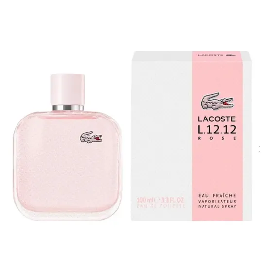 Lacoste L.12.12 Rose Eau Fraiche Edt 100ml Mujer - Avinari Volumen De La Unidad 100 Ml