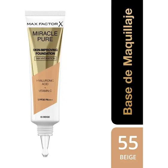 Base de maquillaje Max Factor Miracle Pure Beige 55