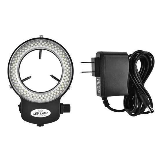 Cámara Led, Microscopio, 144 Perlas, Fuente De Brillo Ajusta
