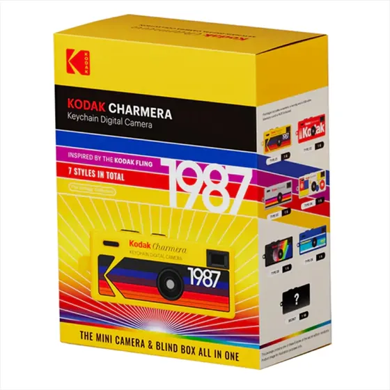 Cámara Digital Kodak Charmera Llavero Retro Varios Modelos