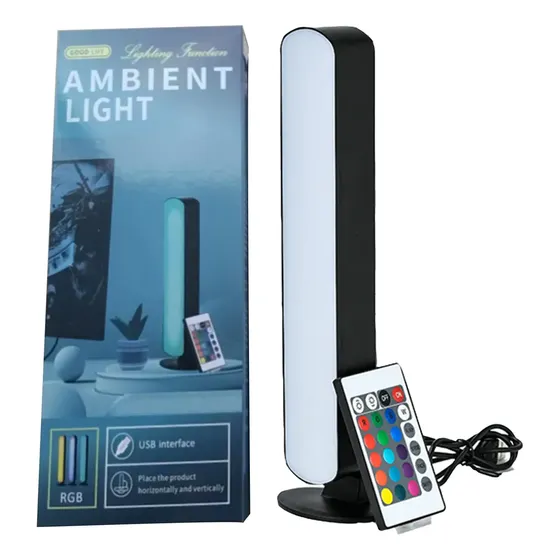 Iluminación Ambiental Bx 3d Con Luces Led Con Control Remoto White