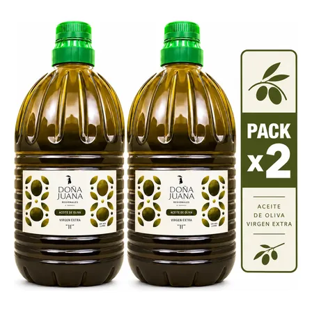 Aceite De Oliva Virgen Extra Doña Juana 10l Pet 2 X 5 Litros