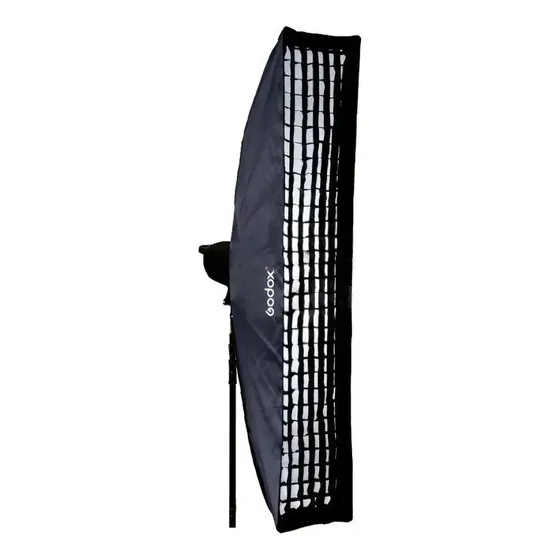 Softbox Godox Grid 35x160 Montura Bowens, stripbox luz perfecta plegable Bowens estudio foto