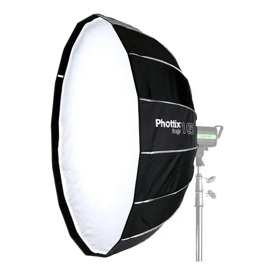 Octo Softbox 105cm Plegable Phottix Raja C/ Grid M/ Bowens