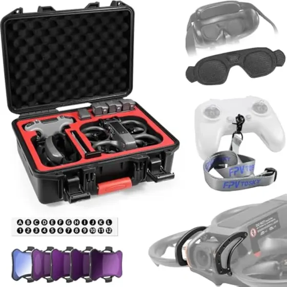 Fpvtosky Kit De 2 Accesorios Avata 6 En 1, Funda