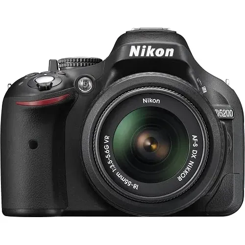 Nikon D5200 Dslr 24.1 Mp Cmos Con Lente 18-55mm Vr