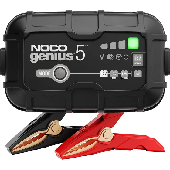 Cargador De Batería Inteligente Noco Genius5 6/12 V, Cargador De Goteo