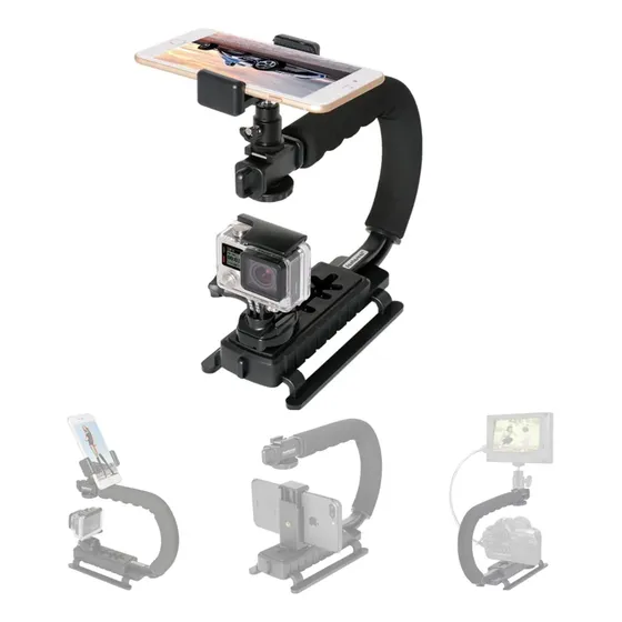 Fantaseal 4en1 Dslr Cámara Acción Videocámara Soporte Estab
