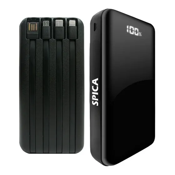 Power Bank Cargador Portatil 20000mah Spica Sw-400 Bateria