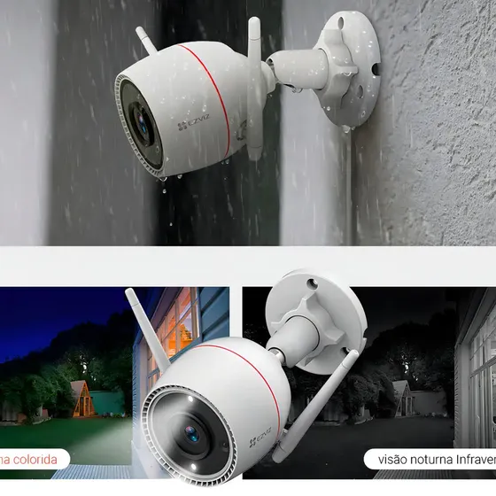 Cámara de Vigilancia Bala Ezviz OutPro 3MP para Exterior con Visión Nocturna y Wi-Fi