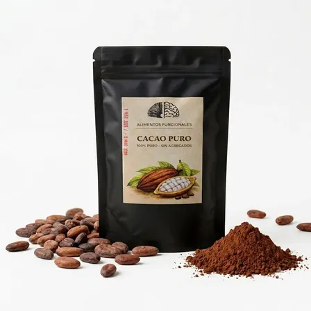 Cacao 100% Sin Agregados Máxima Calidad -alimento Funcional-