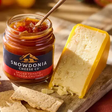 Chutney Tomate Especiado Y Vodka Snowdonia Frasco 100gr