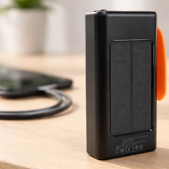 Power Bank Solar 50000 Mah Potente Cargador Portátil 4 Usb