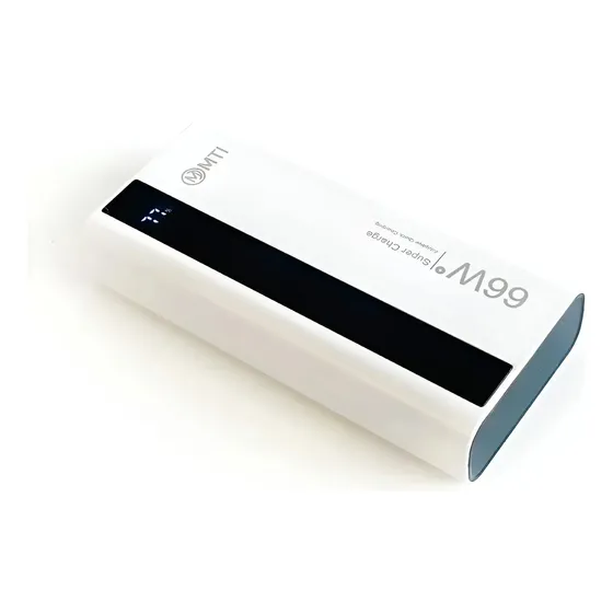 Cargador Portátil Mti Power Bank 2 Puertos Pb720 Blanco