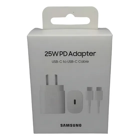 Cargador Samsung A06 A16 A36 A56 Flip 6 Original 25wts Cable
