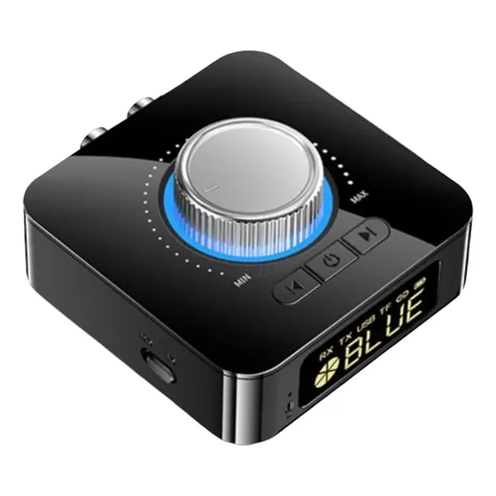 Transmisor Receptor De Audio  Bluetooth Recargable Para