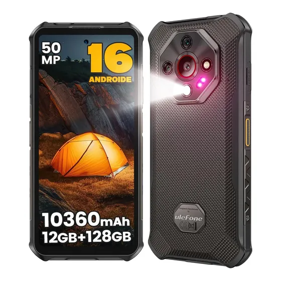 Celular Ulefone Armor X16 Dual Sim Teléfono Resistente Android 16 6.56 6+6gb Ram 128gb Rom 48mp+20mp Cámara Nocturna Nfc Smartphone Versión Global