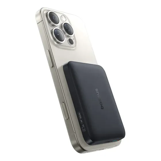 Power Bank Mag Safe Baseus Enerfill 10.000 Mah 22.5w Negro