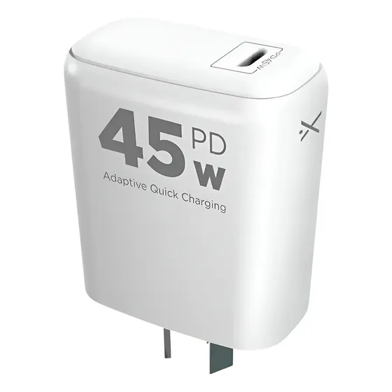 Cargador Turbo Rapido 45w Usb C Xaea Optimum Una Salida Usb-c Para 20w O 25w Hasta 45w Para Samsung Xiaomi