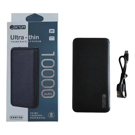 Cargador Portátil Kosmo 10000mah Power Bank Ultra Delgado