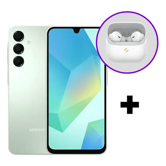 Combo Celular Samsung A16 128/4gb + Auriculares Havit Tw982