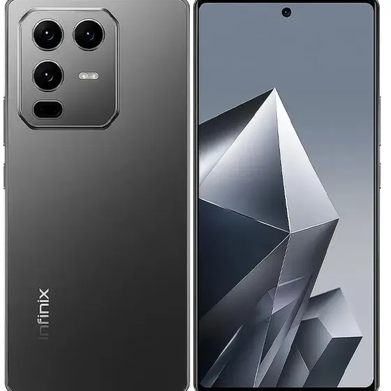 Celular Infinix Note 50 Pro 16 Gb 256 gb Rom, 3 cargadores, carga Inalámbrica, Amoled 6.78" 120 fps 144hz, Shadow Black, 3 cargadores