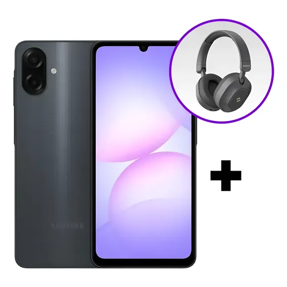 Combo Celular Samsung A07 64/4 Gb + Auriculares Havit H668bt