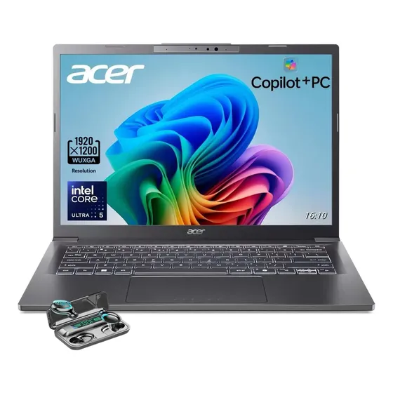 Ordenador Portátil Acer Aspire 14 Wuxga Intel Ultra 5 16 Gb