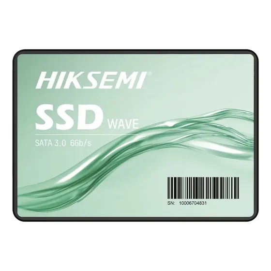 Ssd Interno 2.5 Hiksemi Wave Sata 256gb Sata 3.0 6gb/s Color Negro