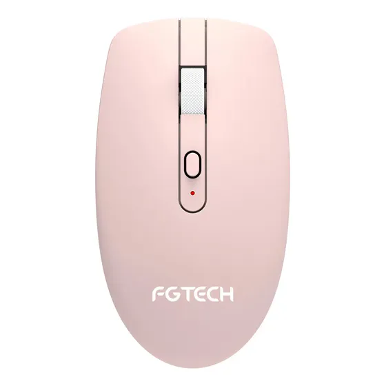 Mouse Inalámbrico Fg Tech Óptico Usb 1600dpi Fgt-wms-908 Rosa